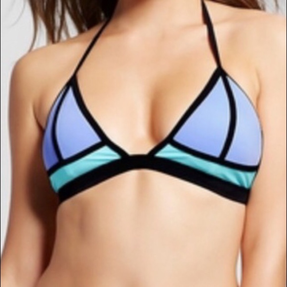 Triangle swimsuit bikini top